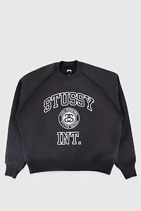 Stussy Overlock Varsity Raglan Crewneck Sweatshirt