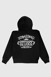 Stussy Worldwide Zip Hoodie