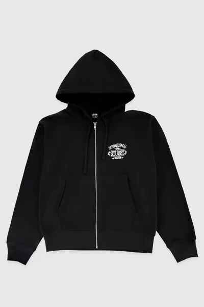 Stussy Worldwide Zip Hoodie