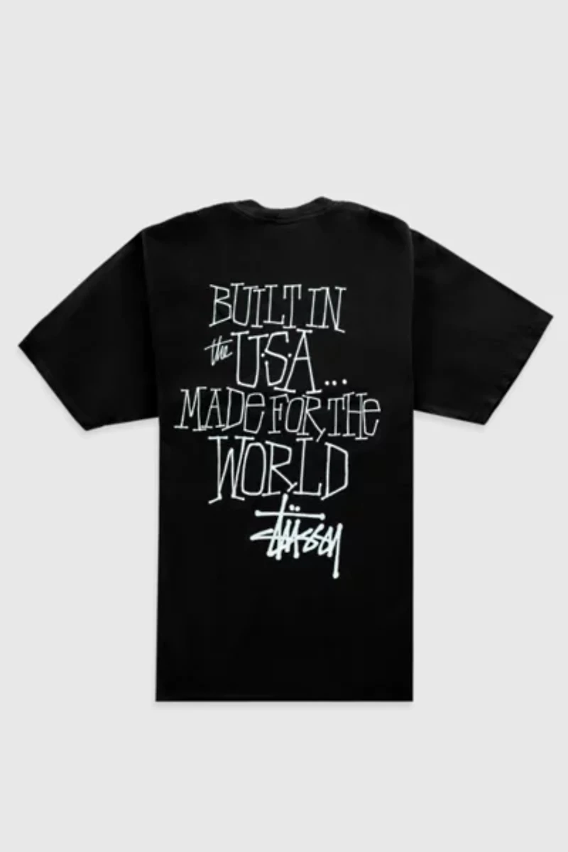 Stussy Built In Usa Pigment Dyed Tee