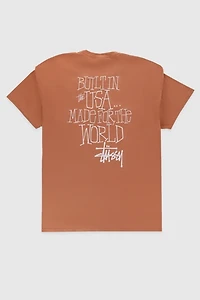Stussy Built USA Pigment Dyed Tee