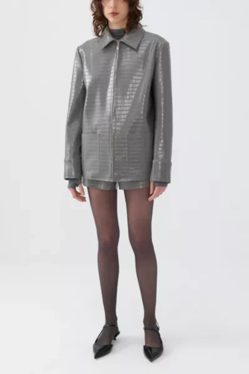 Nocturne Faux Leather Jacket