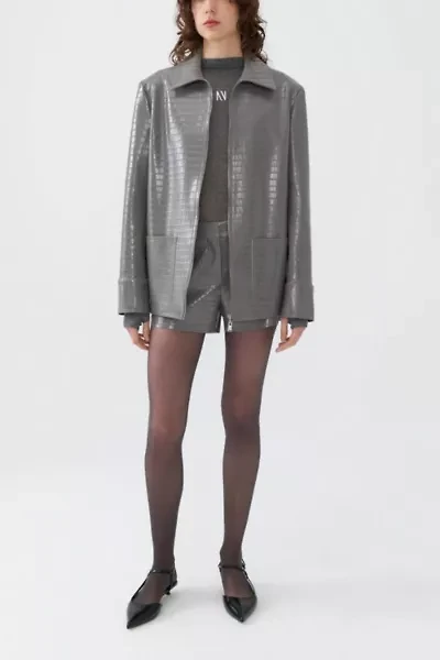 Nocturne Faux Leather Jacket