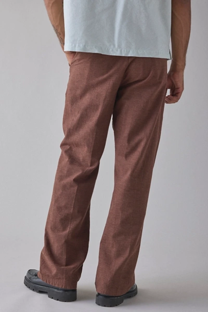 UO Chandler Linen Flare Trouser Pant