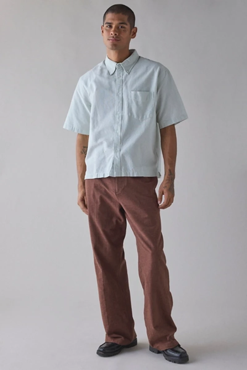UO Chandler Linen Flare Trouser Pant