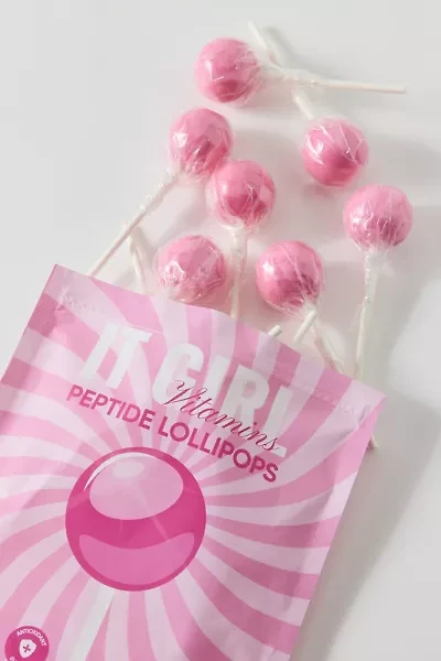 It Girl Vitamins Lollipop Hard Candy Sucker Beauty Supplement