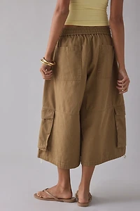 BDG Cassie Cropped Wide Leg Cargo Pant