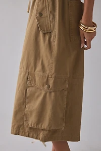 BDG Cassie Cropped Wide Leg Cargo Pant