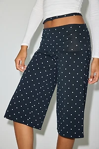 Out From Under Bec Cropped Gaucho Pants