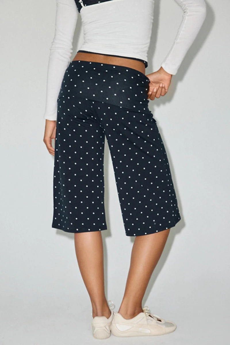 Out From Under Bec Cropped Gaucho Pants