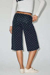 Out From Under Bec Cropped Gaucho Pants