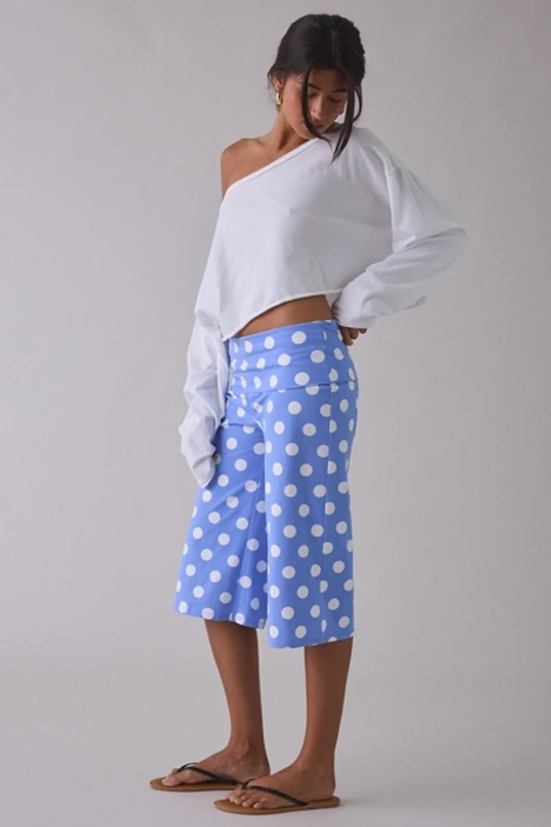 Out From Under Bec Cropped Gaucho Pants