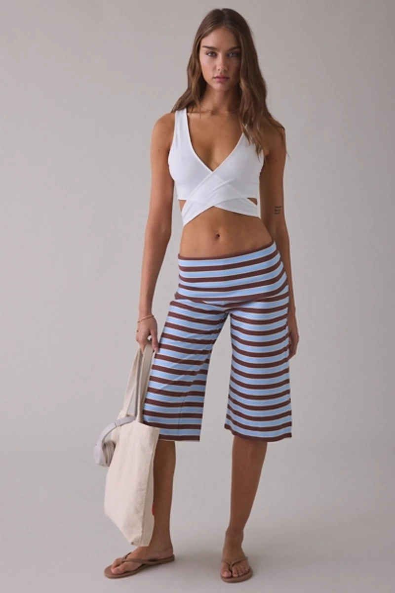 Out From Under Bec Cropped Gaucho Pants