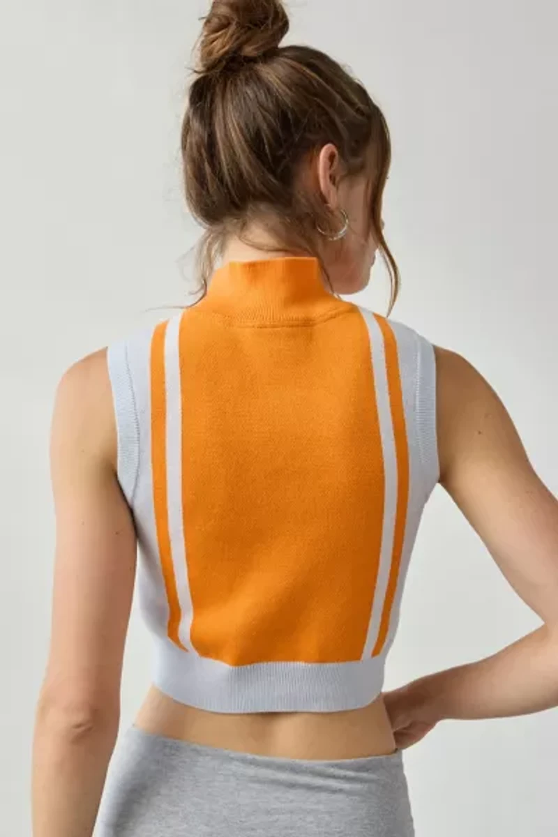 Puma Future Archive Jacquard Knit Half-Zip Tank Top