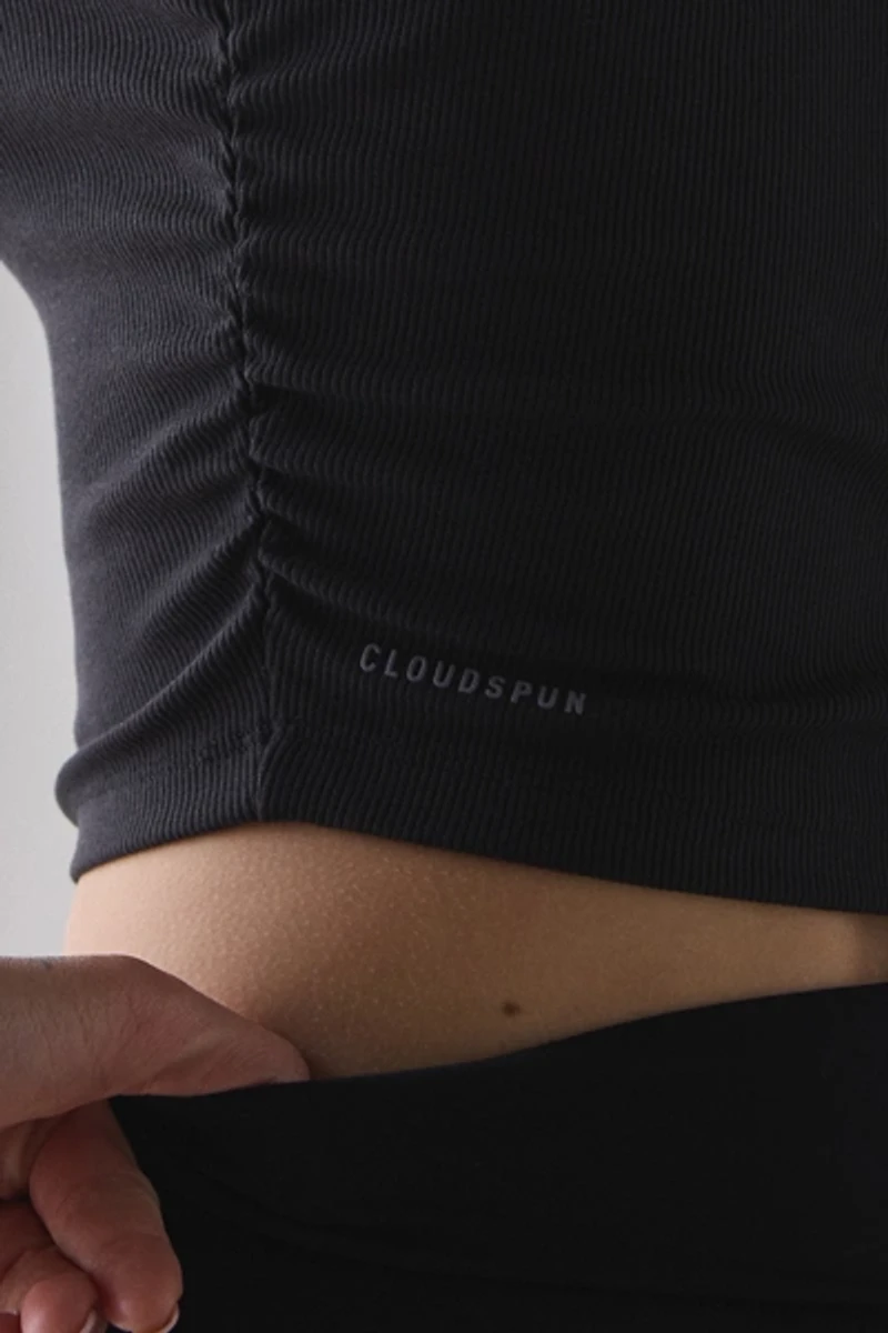 Puma Cloudspun Ribbed Knit Baby Tee