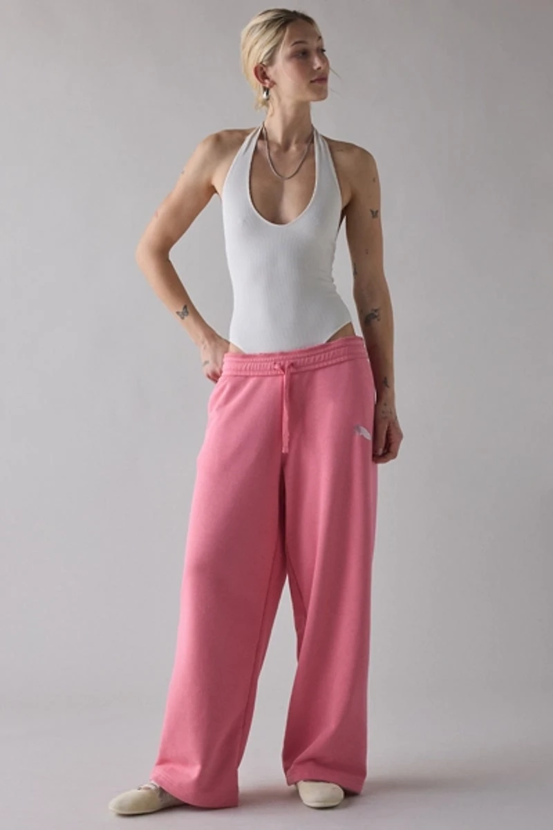 Puma Essentials Bedazzled Graphic Slouch Sweatpant