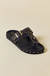 Azalea Wang Daisy Chain Studded Sandal