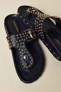 Azalea Wang Daisy Chain Studded Sandal
