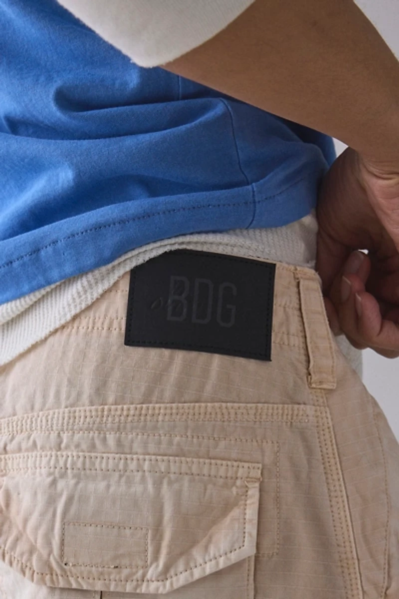BDG Jacob Ripstop Cotton Cargo Shorts