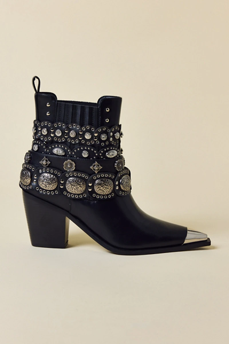 Azalea Wang Dusan Western Ankle Bootie