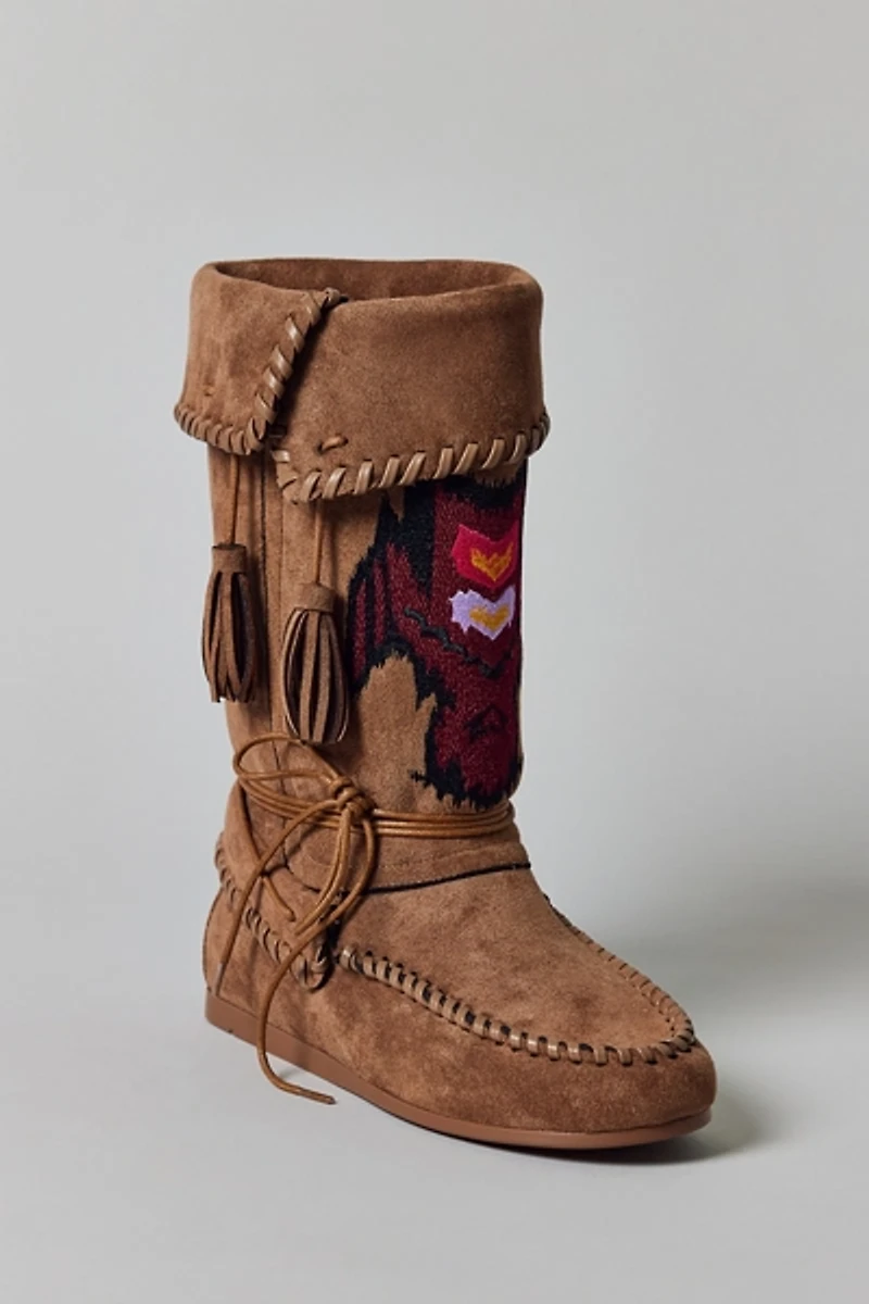 Azalea Wang Weret Faux Suede Boot