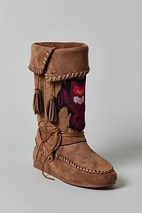 Azalea Wang Weret Faux Suede Boot