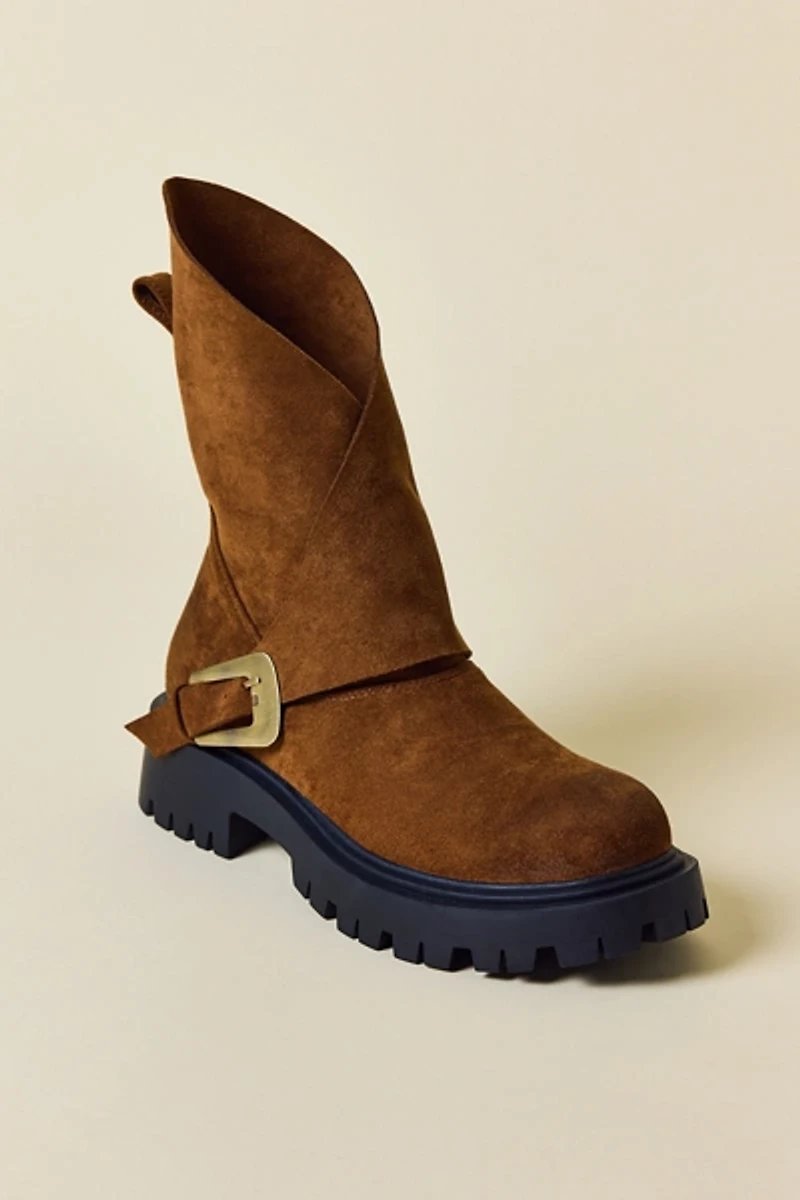 Azalea Wang Phrixus Asymmetrical Combat Boots
