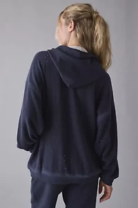 Boys Lie Harley Majoring Moving On Graphic Zip-Up Hoodie Sweatshirt