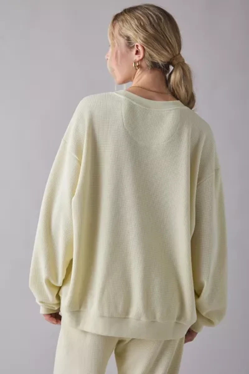 Boys Lie Kara Pastel Me Cherub Embroidered Graphic Crew Neck Pullover