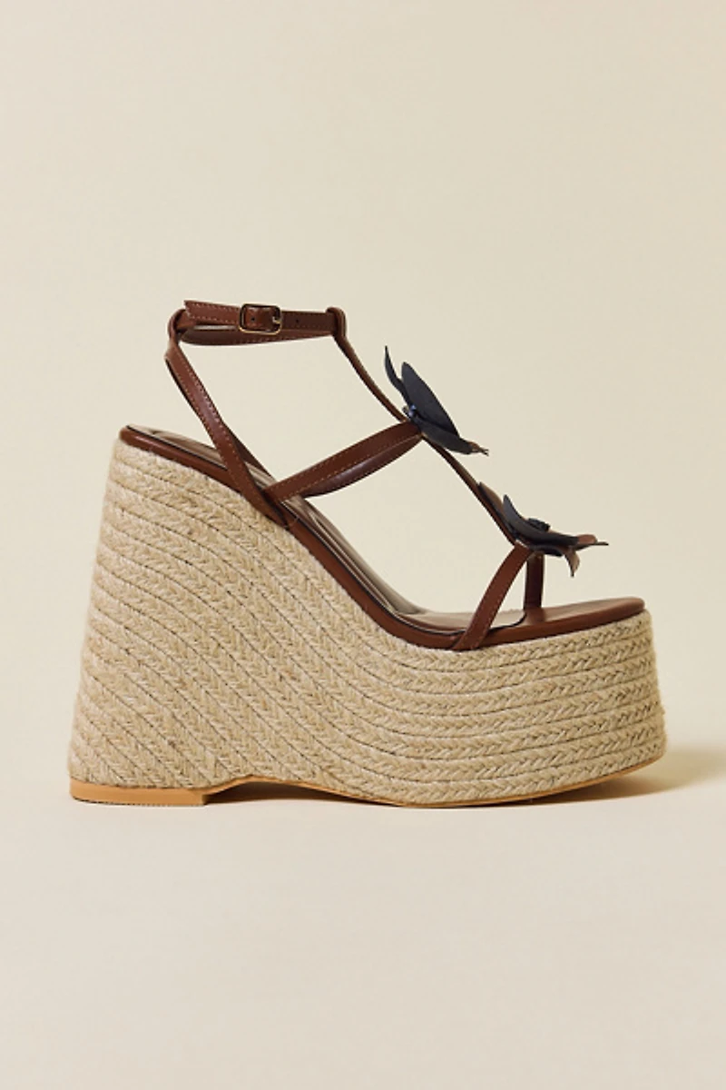 Azalea Wang Barossa Platform Espadrille Sandals