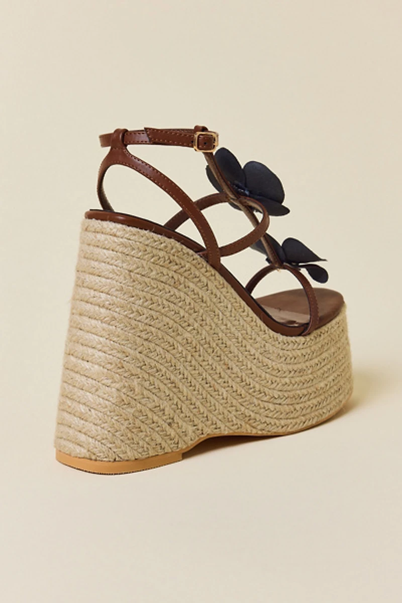 Azalea Wang Barossa Platform Espadrille Sandals