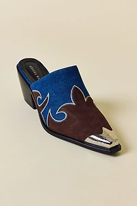 Azalea Wang Cecily Western Heeled Mule