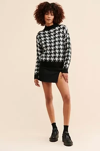 Molly Bracken Houndstooth Pullover