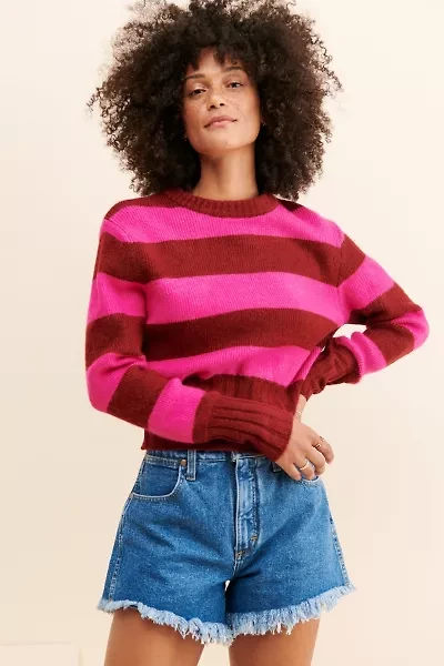 English Factory Anna Striped Sweater
