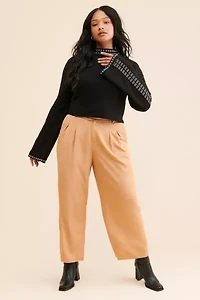 4SI3NNA Keegan Mock Neck Sweater
