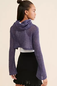 Silence + Noise Shauna Funnel Neck Sweater