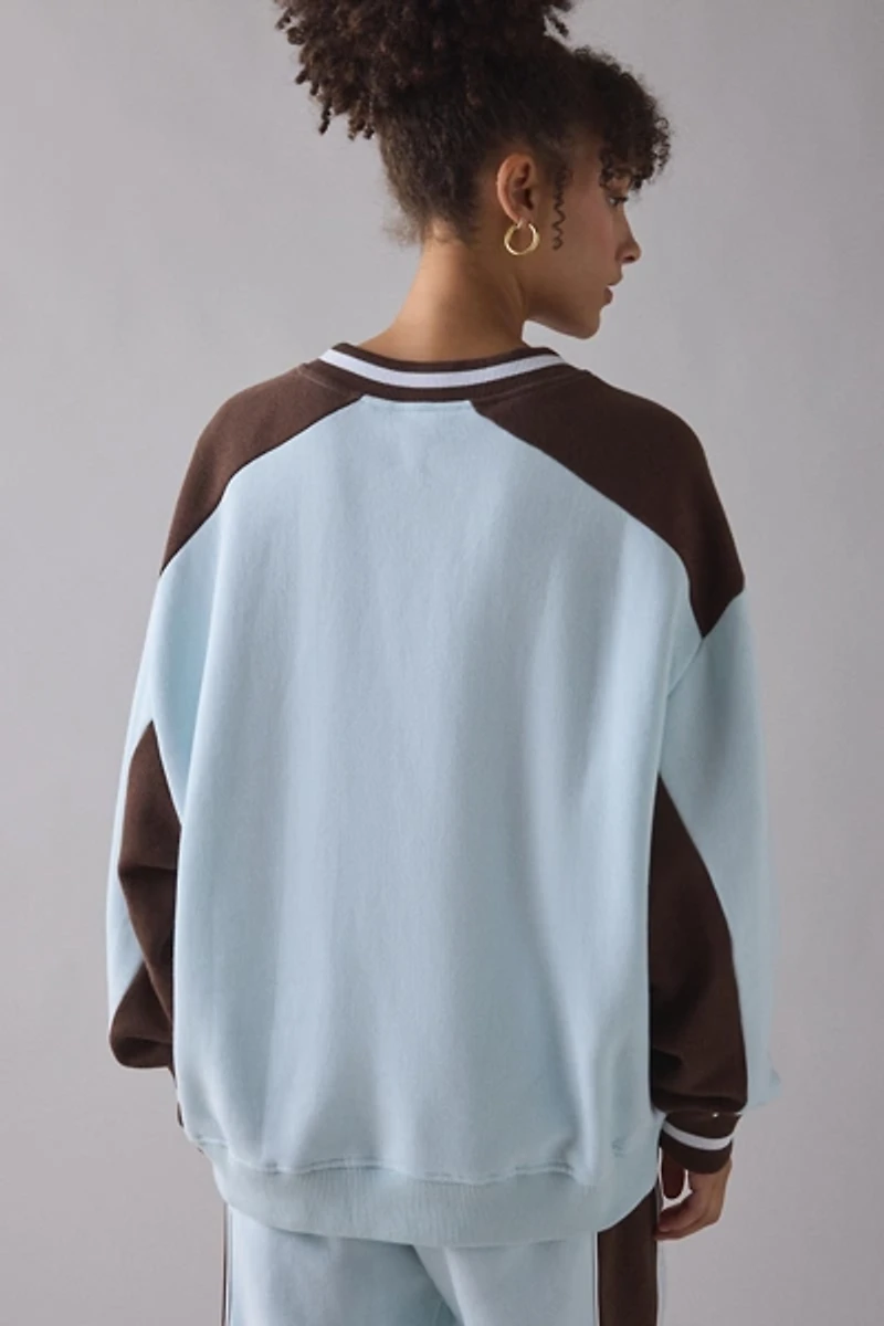 Boys Lie Hayley Lasso’d Up Embroidered Graphic V-Neck Pullover