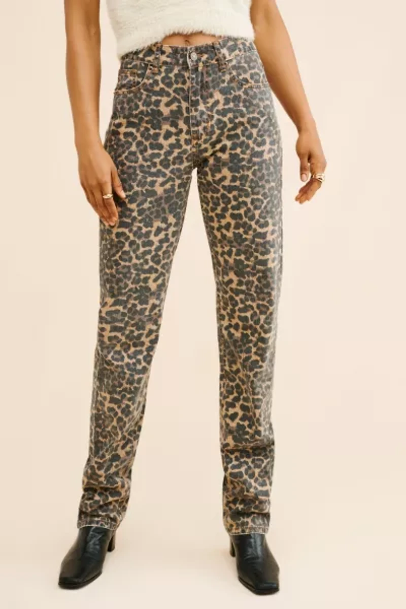 Lioness Carmela Slim Straight Jeans
