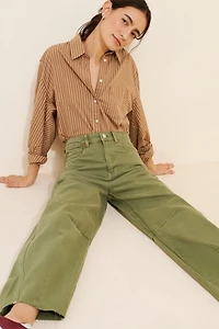 [BLANKNYC] Garment Dye Barrel Leg Jeans