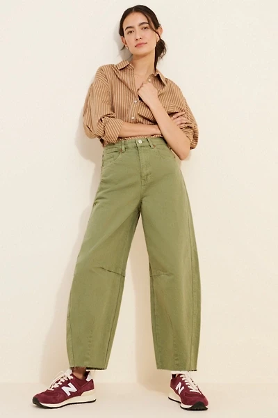[BLANKNYC] Garment Dye Barrel Leg Jeans