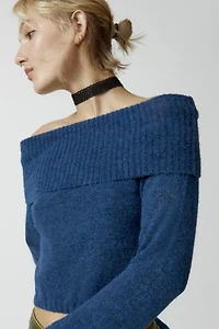 Silence + Noise Claudia Off-The-Shoulder Sweater