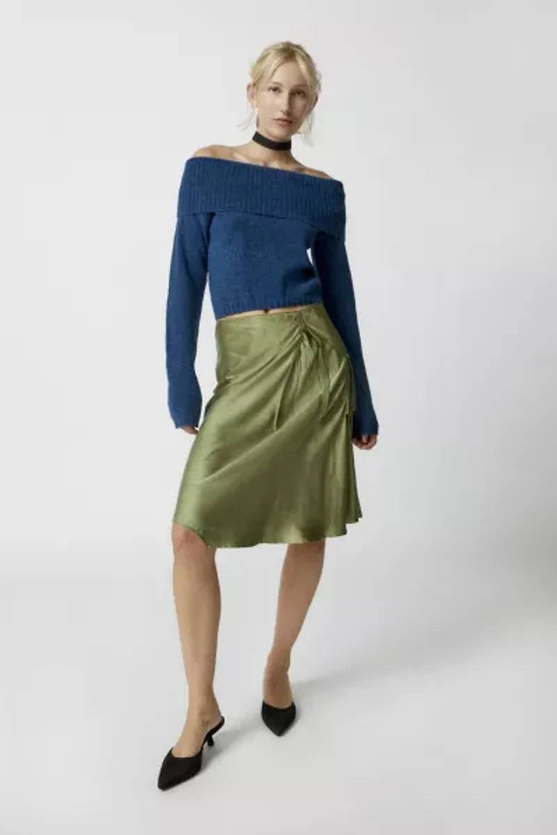 Silence + Noise Claudia Off-The-Shoulder Sweater