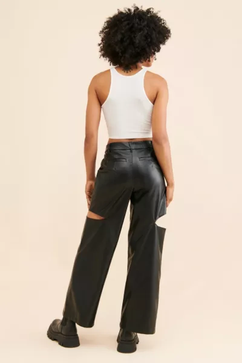 AFRM Kimmie Vegan Leather Pants