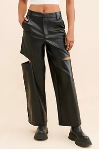 AFRM Kimmie Vegan Leather Pants