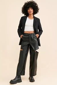 AFRM Kimmie Vegan Leather Pants