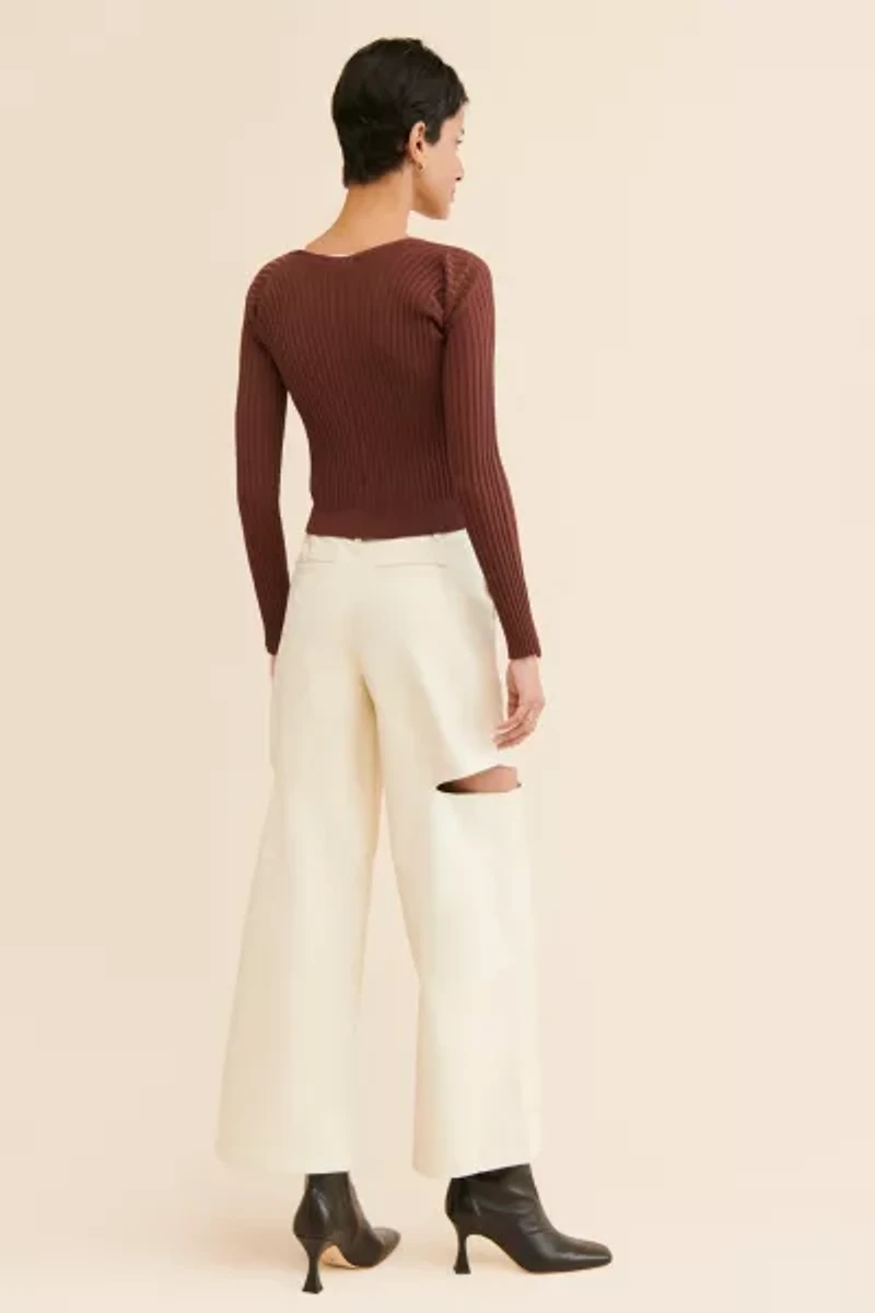 AFRM Kimmie Vegan Leather Pants