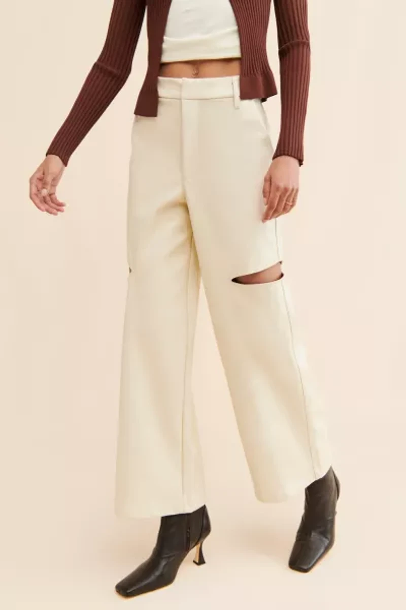 AFRM Kimmie Vegan Leather Pants