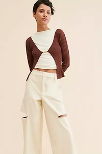 AFRM Kimmie Vegan Leather Pants