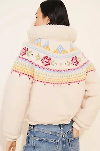 [BLANKNYC] Aspen Knit Puffer Jacket