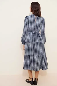 Lisa Says Gah Maxine Long Sleeve Midi Dress